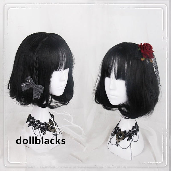 Lolita Natural Black Short Wig DB4872