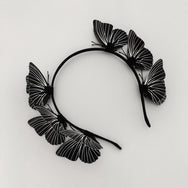 Black vintage butterfly hairpin    DB5564
