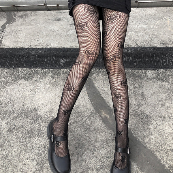 Sexy dark love stockings DB7367