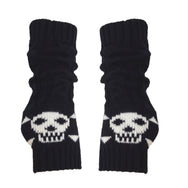 Punk Harajuku Skull Knit Gloves DB7598