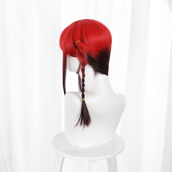 SSSS.DYNAZENON cos red gradient brown wig DB6512