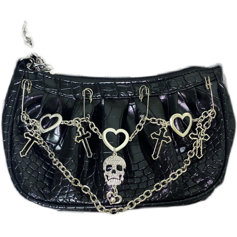 Love skull chain fashion bag  DB7401
