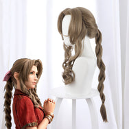 Aerith Gainsborough cos ponytail wig DB5653