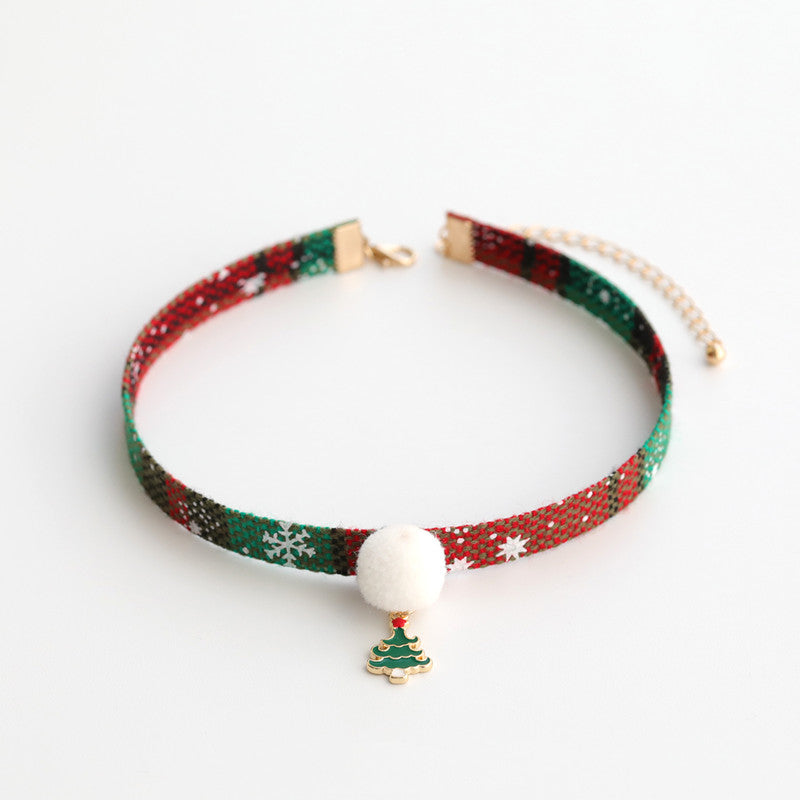Cute Christmas necklace DB6281