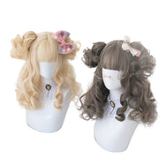 Lolita short curly hair wig DB5247