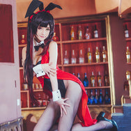 Tokisaki Kurumi cos Bunny Girl Suit DB5822
