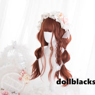 Lolita dark orange wig DB4870