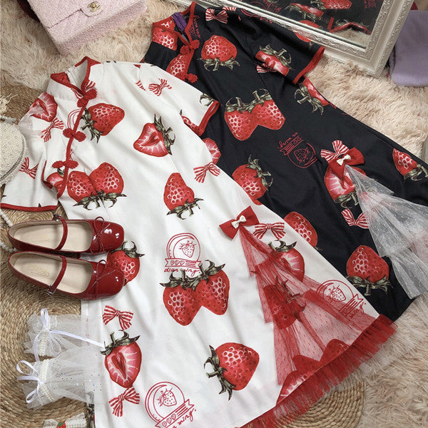 Lolita Strawberry Cheongsam DB5674