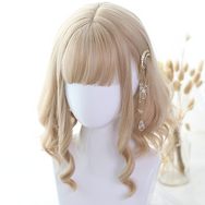 Lolita Harajuku short curly hair wig DB5053