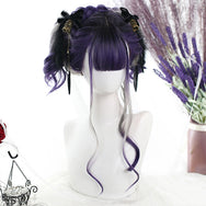 Harajuku Lolita Purple Gray Gradient Wig DB5439