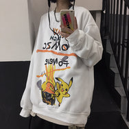 Unisex Pikachu Graffiti Sweatshirt DB5083