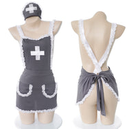 Cos sexy nurse apron set DB4686