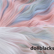 Lolita Harajuku Mixed color short wig wig DB4910