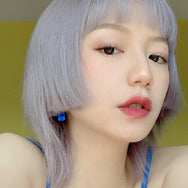Purple Princess Cut Wig DB7746