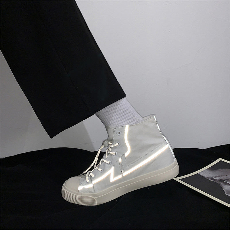 All-match reflective casual shoes DB5859