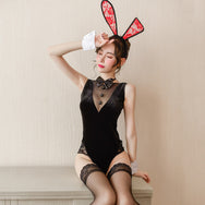 cos bunny girl black suit DB5020