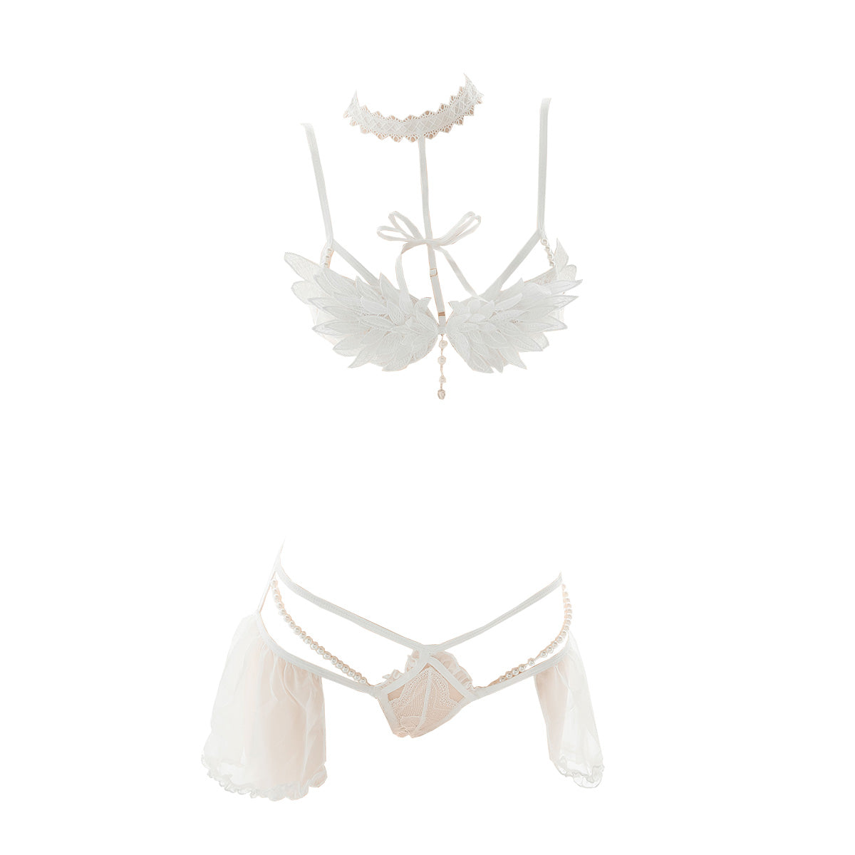 White Angel Bikini Suit DB6069