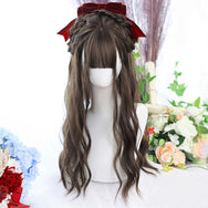 Lolita natural color long curly hair wig DB5465