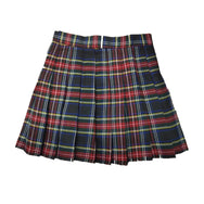 jk red and green plaid skirt DB7210