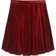 High waist pleated skirt DB6408