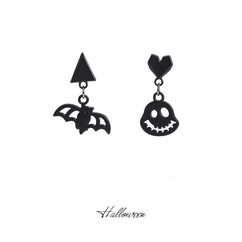 Halloween fun black earrings DB7310