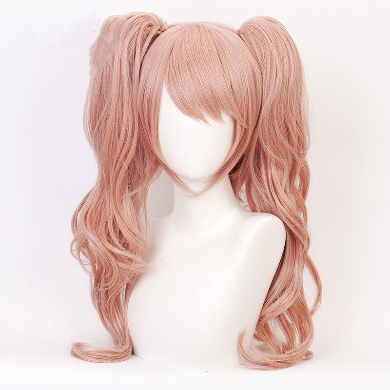 Enoshima Junko cos pink wig    DB5592