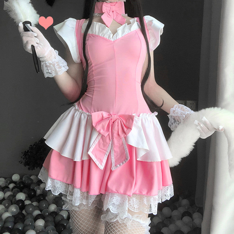 cos pink maid suit DB6124