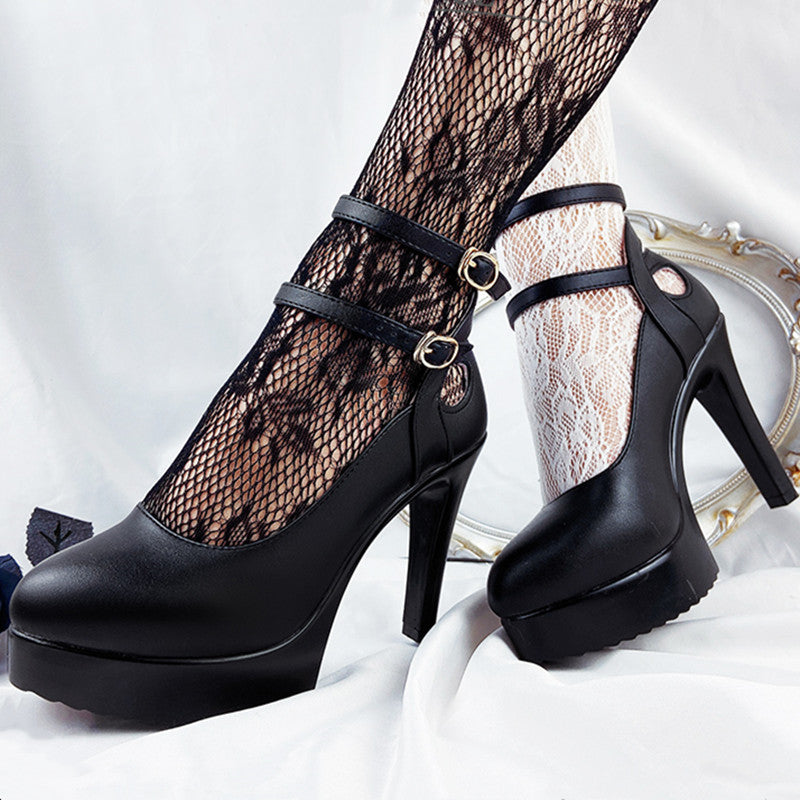 Lolita 8cm high heels DB6508