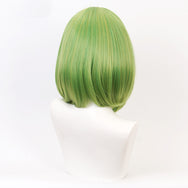 Anime cos green braid wig DB5391