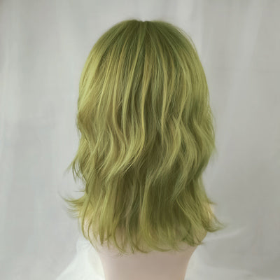 Fluorescent green short wig DB4219