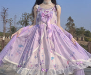 Lolita flower dress DB6946