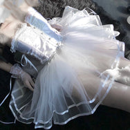 Lolita lace pleated skirt DB6431