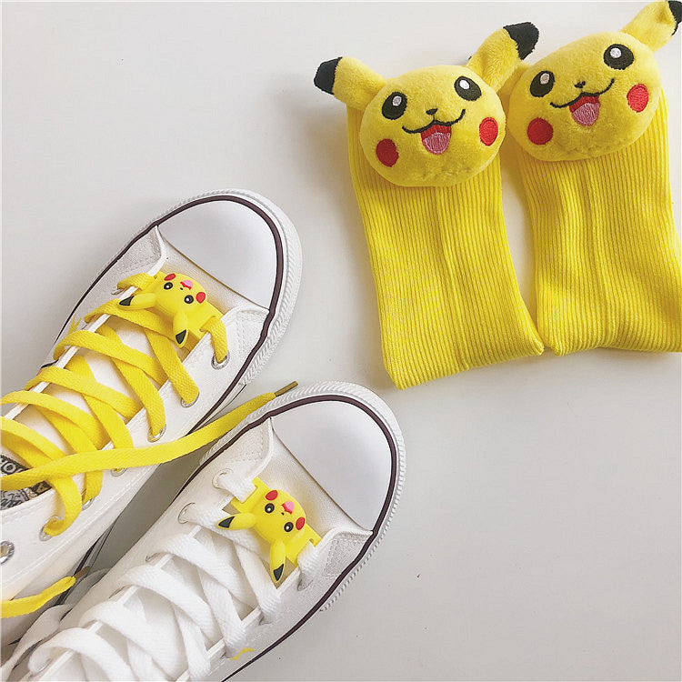 Pikachu anime hand-painted shoes DB5413