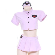 Sexy cos nurse uniform set DB5690