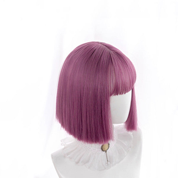 Harajuku Purple Short Wig DB5622