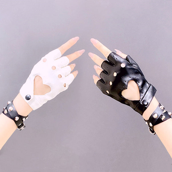 Dark Lolita Half Finger Gloves DB6014