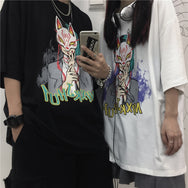 Couple anime short-sleeved T-shirt DB5664