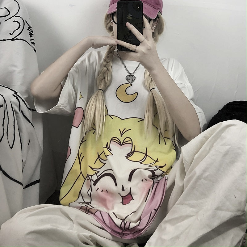 Sailor Moon Anime Short Sleeve T-Shirt DB5222