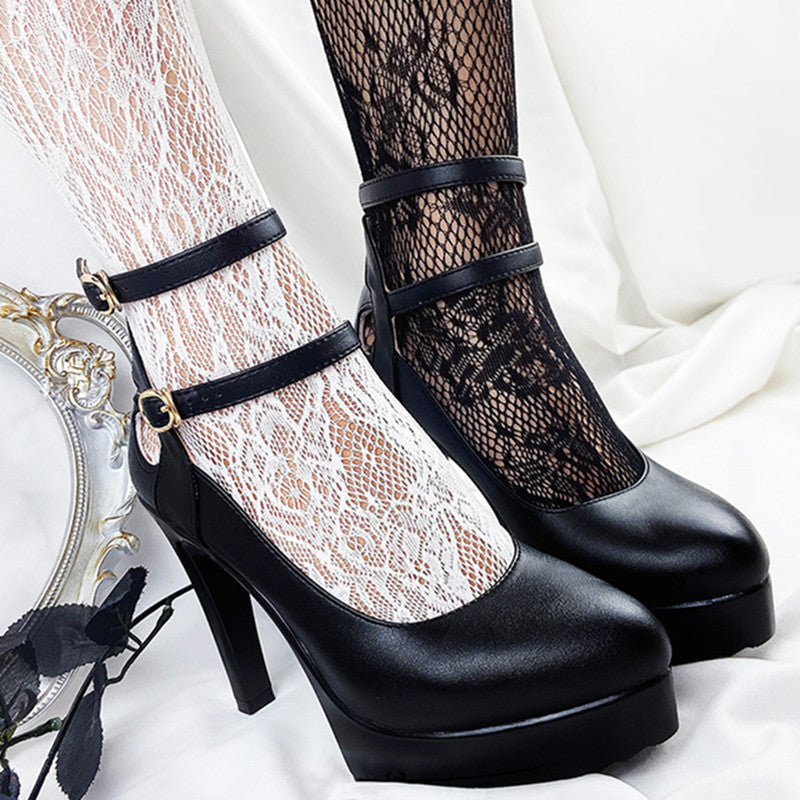 Lolita 8cm high heels DB6508
