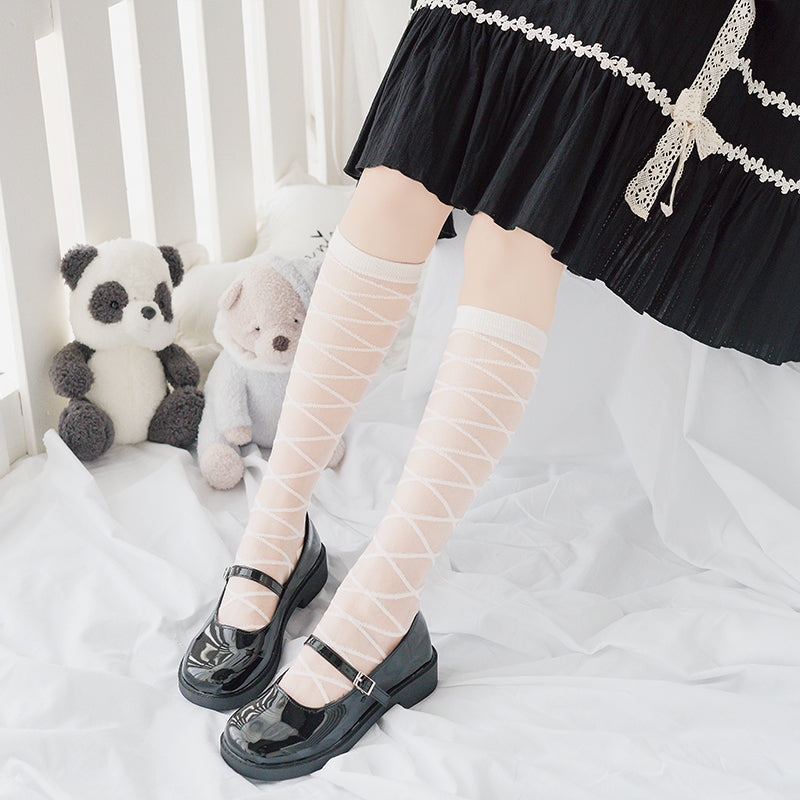 Lolita Cross Socks DB5991