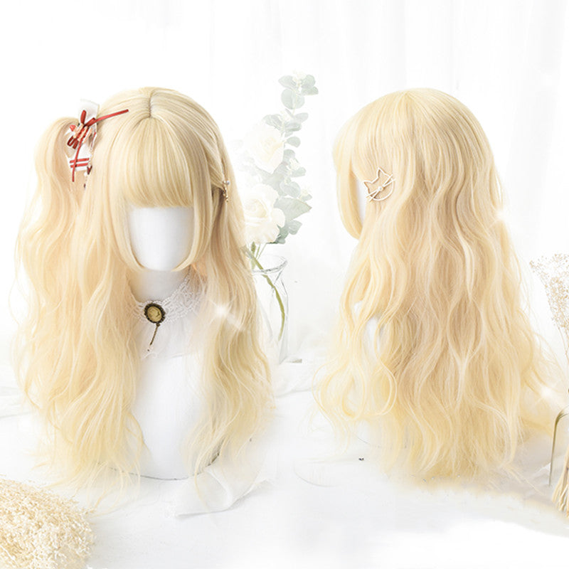 Lolita tricolor long curly hair wig DB5284