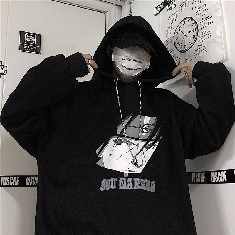 UZUMAKI NARUTO Black Chain Hoodie DB5104