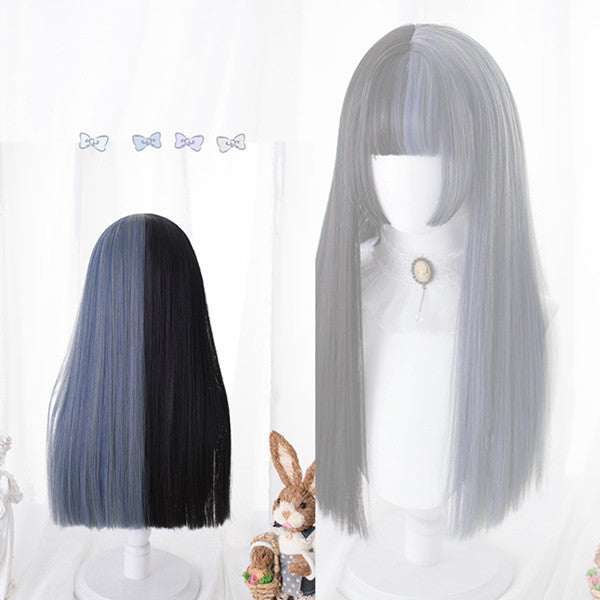 Lolita colorblock wig DB4741