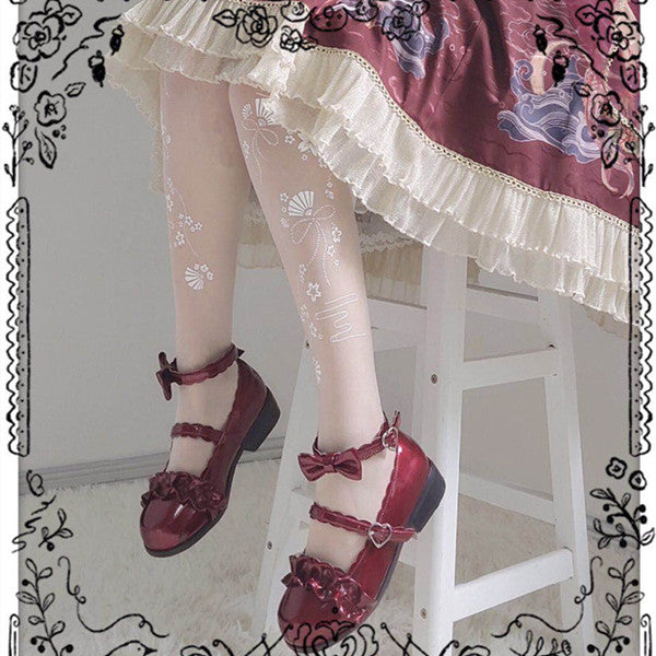 Lolita white stockings DB4536