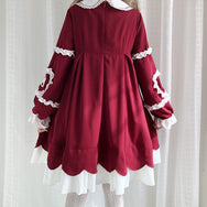 Lolita Bear Red Dress  DB6414