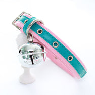 Pink blue bell collar DB5838