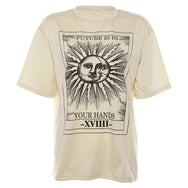 Punk Sun Print T-Shirt DB4311