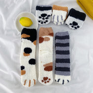 Cute cat paw socks 3 pairs DB6187