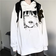 Dark Anime Print Thick Sweatshirt DB5001