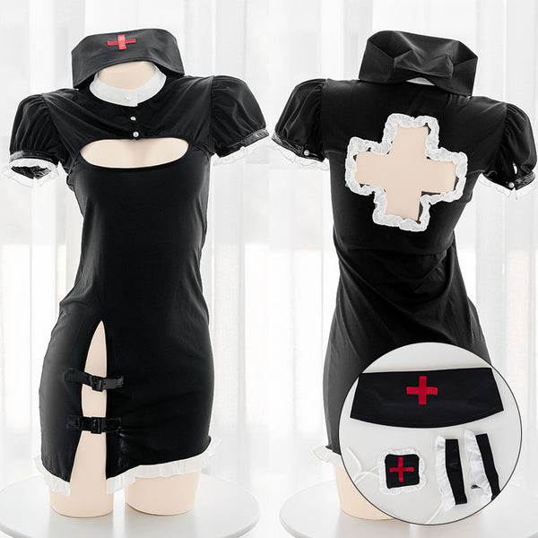 Sexy cos dark nurse suit DB5818